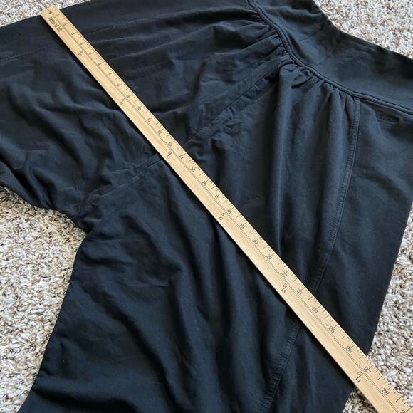 Prana Mindful Movement Harem Pant Women's XL Black Relaxed Mid Rise Tapered Leg - Picture 13 of 13